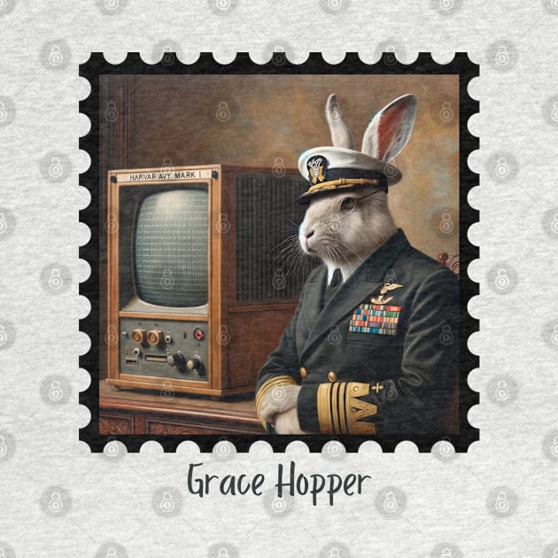 Grace Hopper (Rabbit) by EarthisticWear